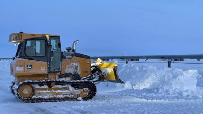 LS05 Pipeline Replacement Ice Road – Cruz Construction